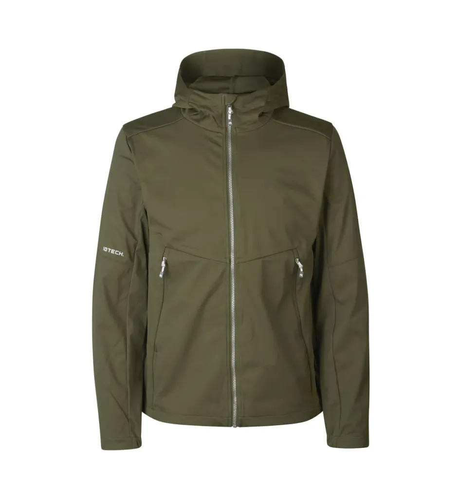 Softshell jas · lichtgewicht – Olijf