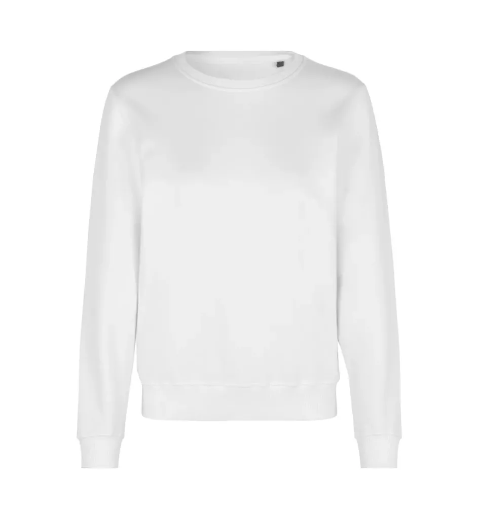 Sweatshirt · biologisch katoen · dames – Wit