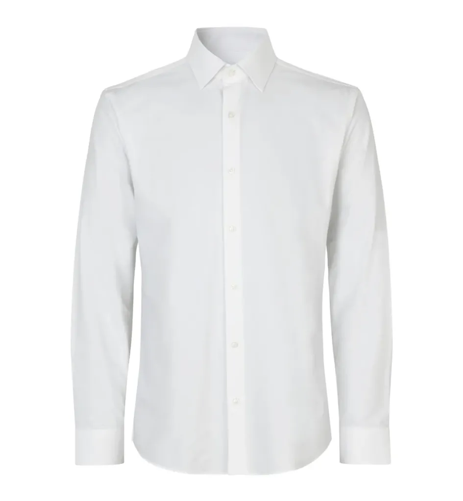 SEVEN SEAS Hybrid shirt · slim – Wit
