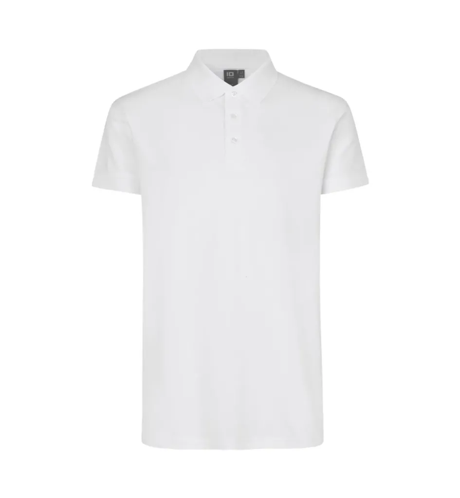 Poloshirt · stretch – Wit
