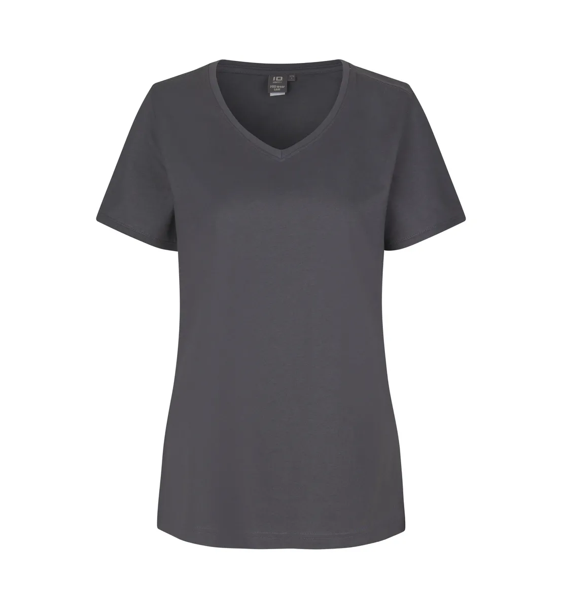 PRO Wear CARE T-shirt · v-hals · dames – Silver Grey