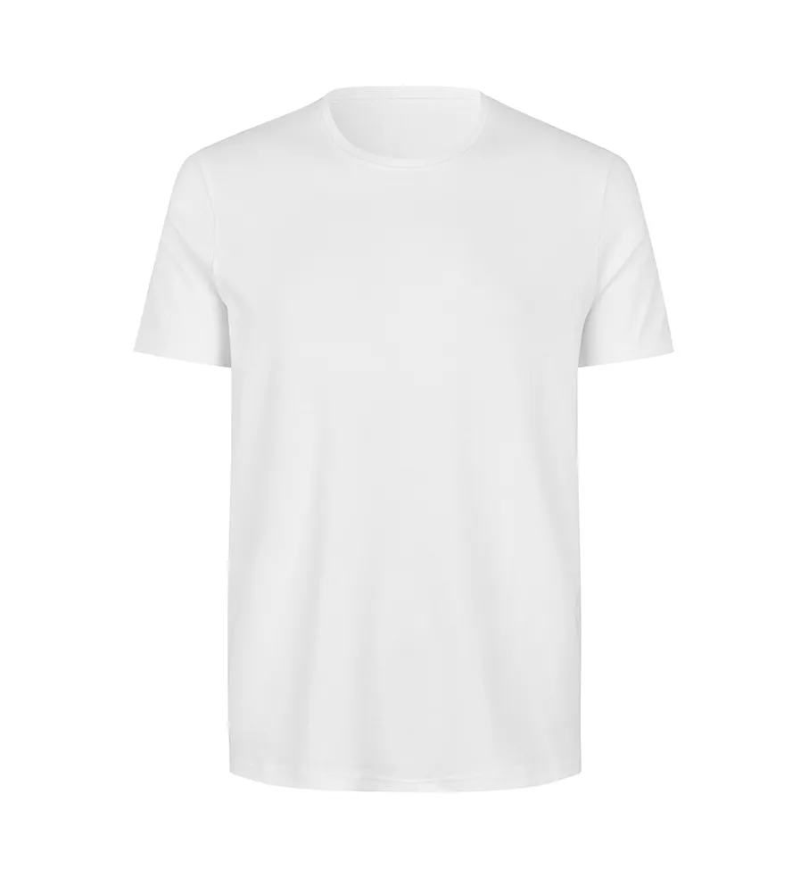 Interlock T-shirt · biologisch – Wit