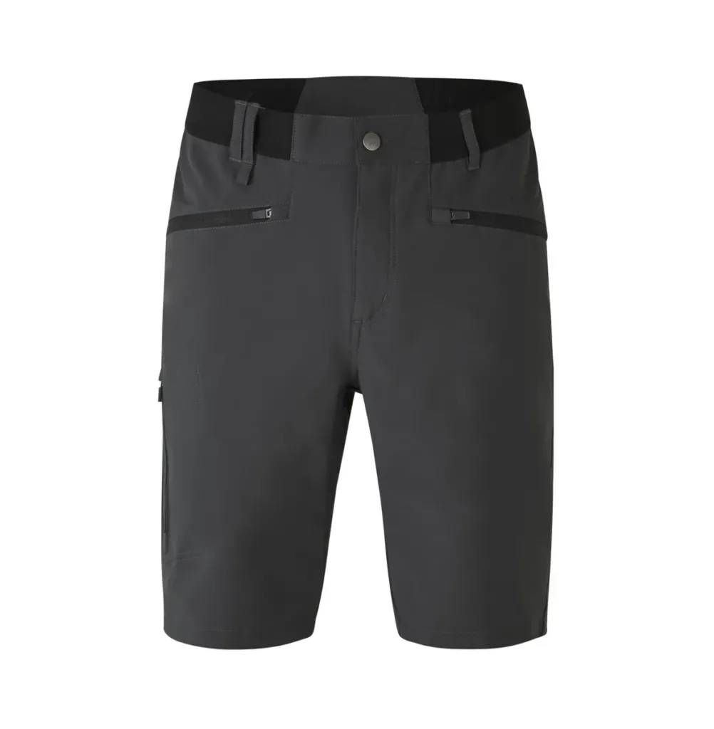 CORE stretch korte broek – Houtskool