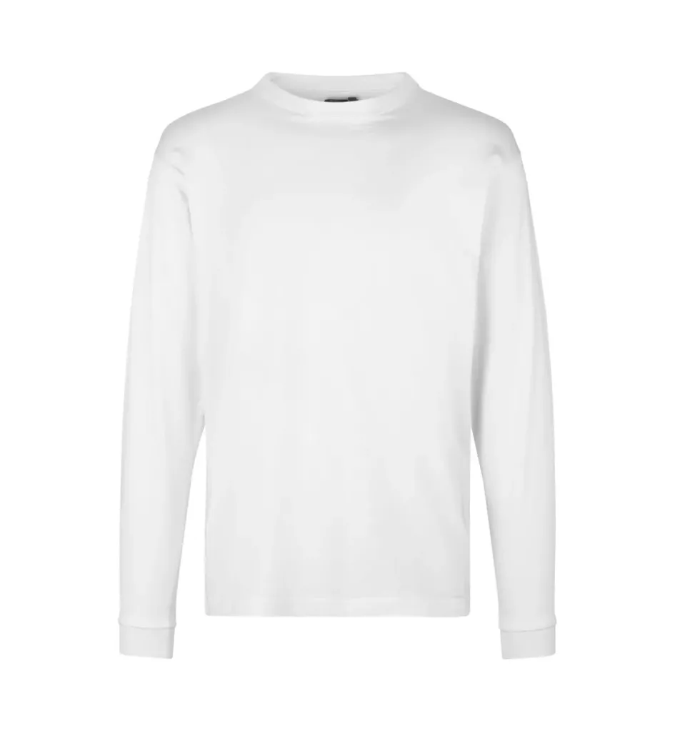 PRO Wear T-shirt · lange mouw – Wit