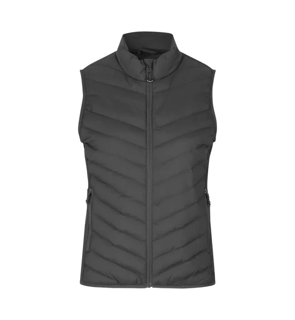 Bodywarmer · stretch · dames – Silver Grey