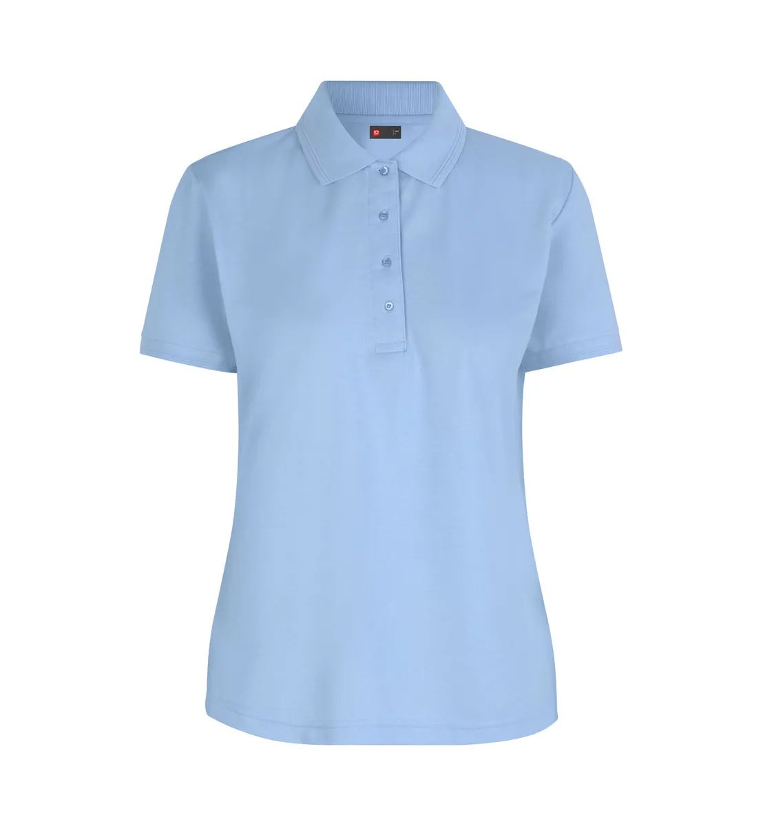 Poloshirt klassiek · dames – Lichtblauw