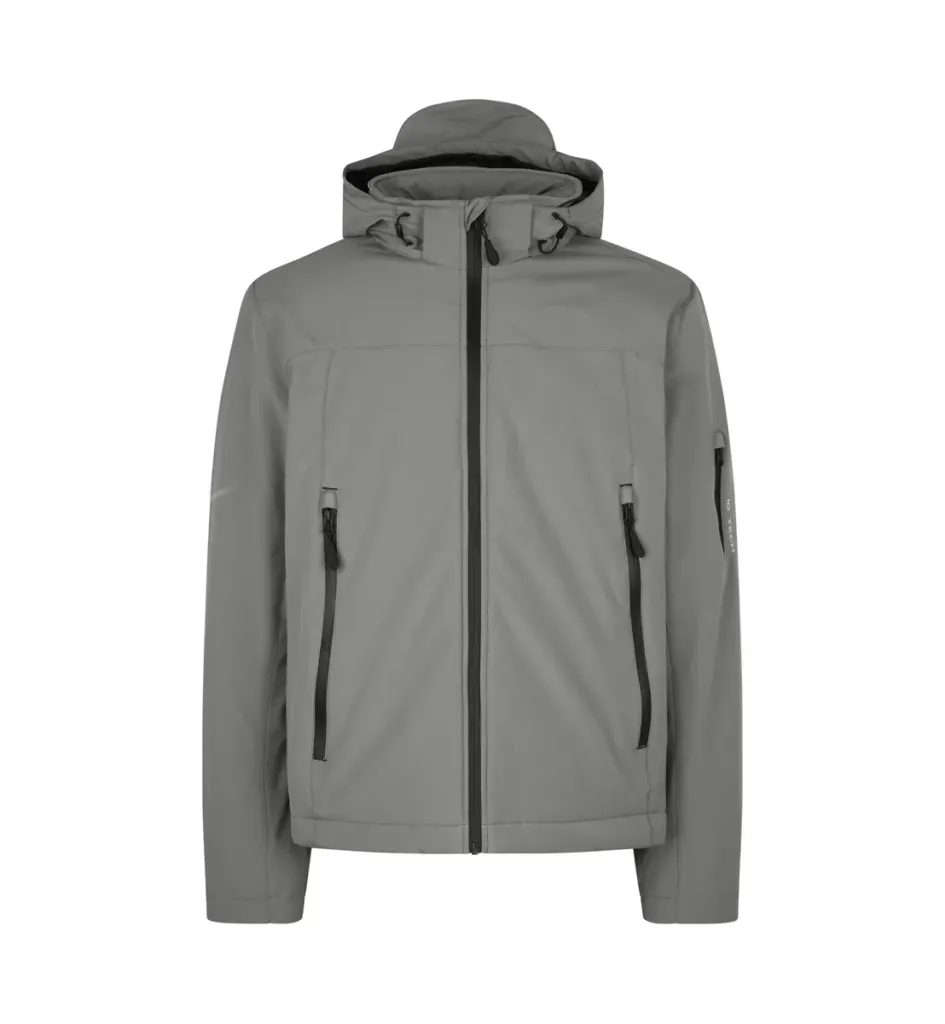 Softshell jas · winter – Grijs