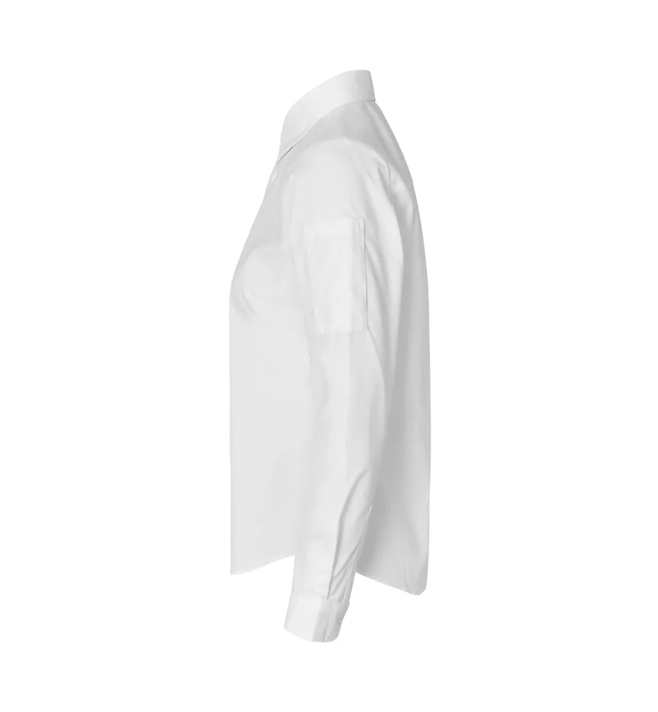SEVEN SEAS Poplin · stretch · dames – Wit