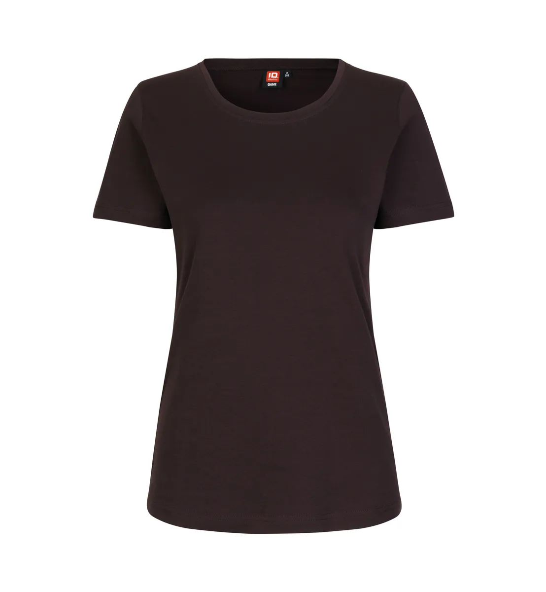Interlock T-shirt · dames – Donker Bordeaux