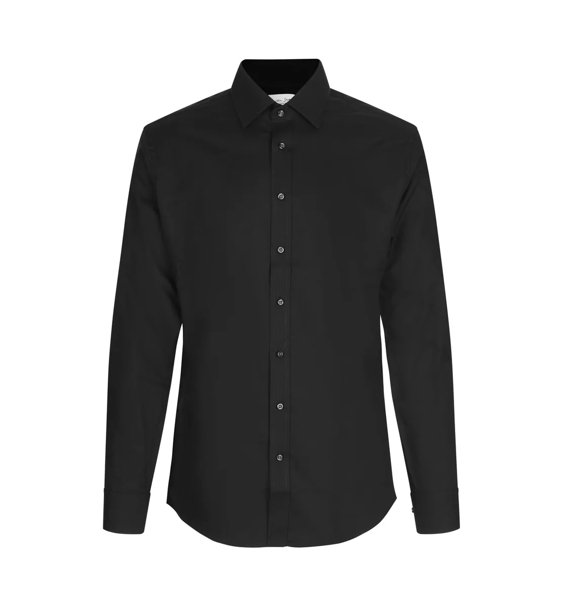 SEVEN SEAS Fine Twill · slim – Zwart