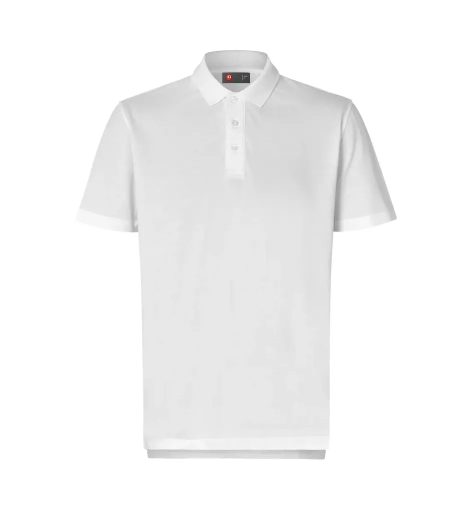 Ease poloshirt · Lyocell – Wit