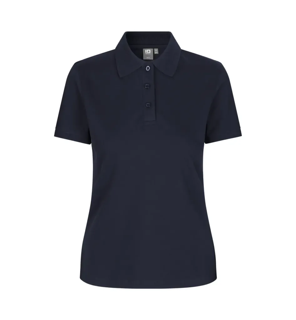 Poloshirt · stretch · dames – Marine