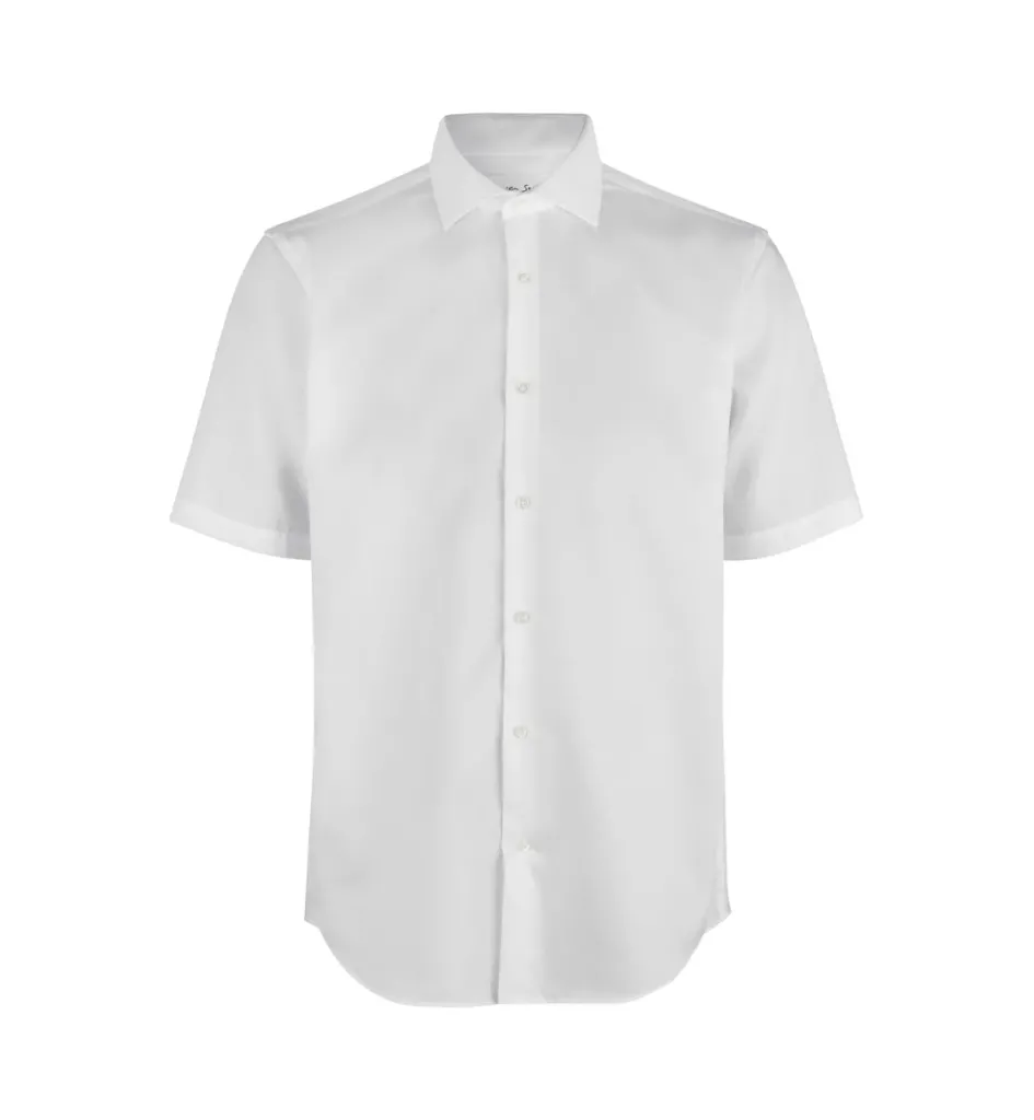 SEVEN SEAS Fine Twill · modern · s/s – Wit