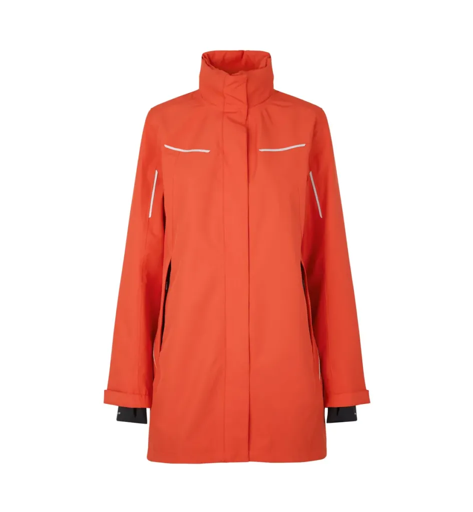 Zip-n-Mix shell jas · dames – Oranje