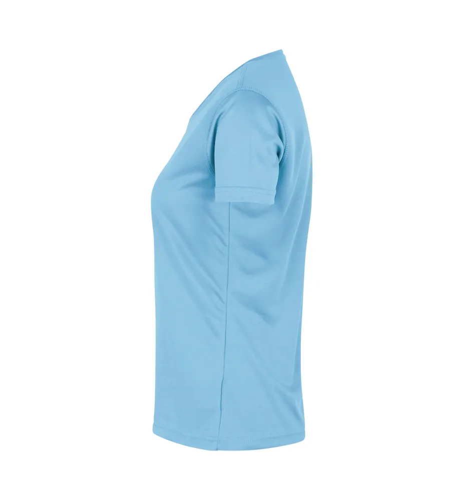 YES Active T-shirt · dames – Cyan