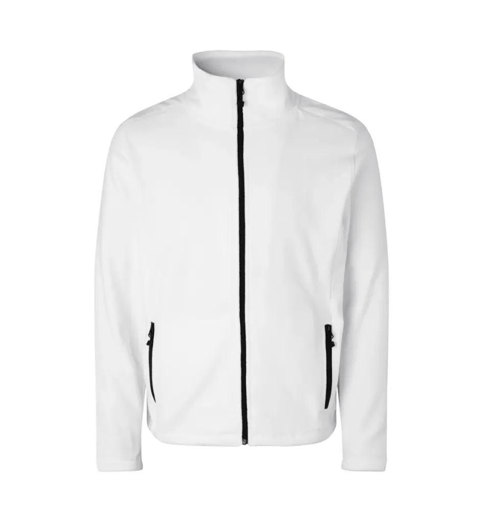 Cardigan · microfleece – Wit
