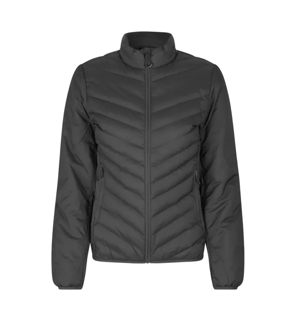 Gewatteerde jas · stretch · dames – Silver Grey