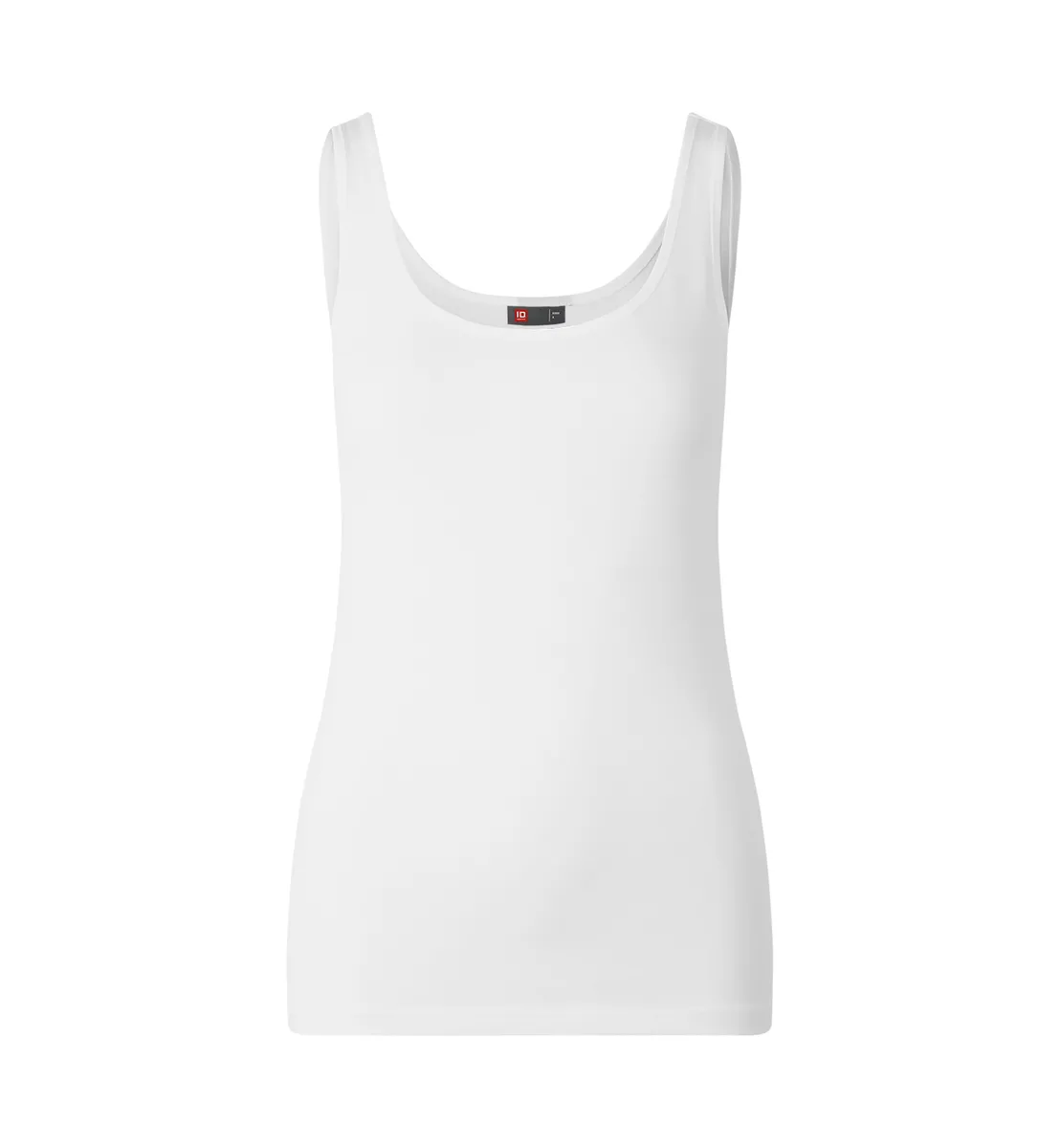 Tanktop · stretch · dames – Wit