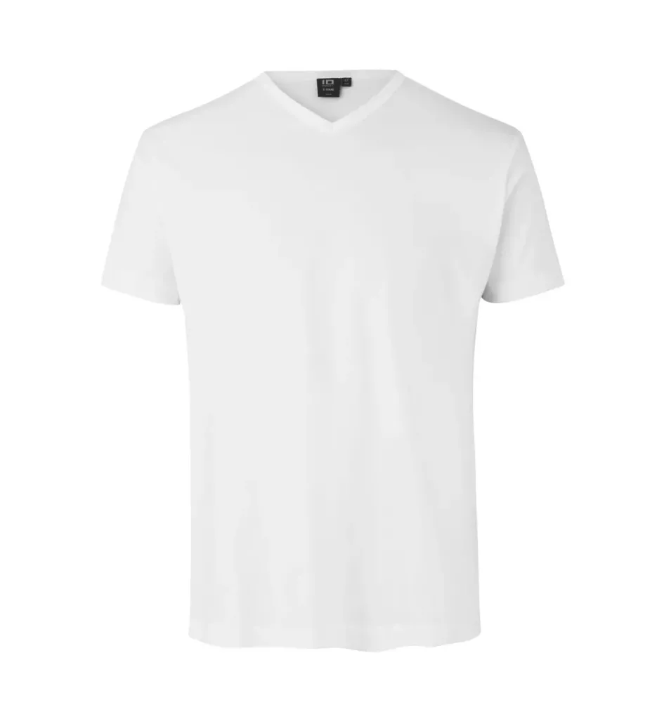 T-TIME® T-shirt · v-hals – Wit