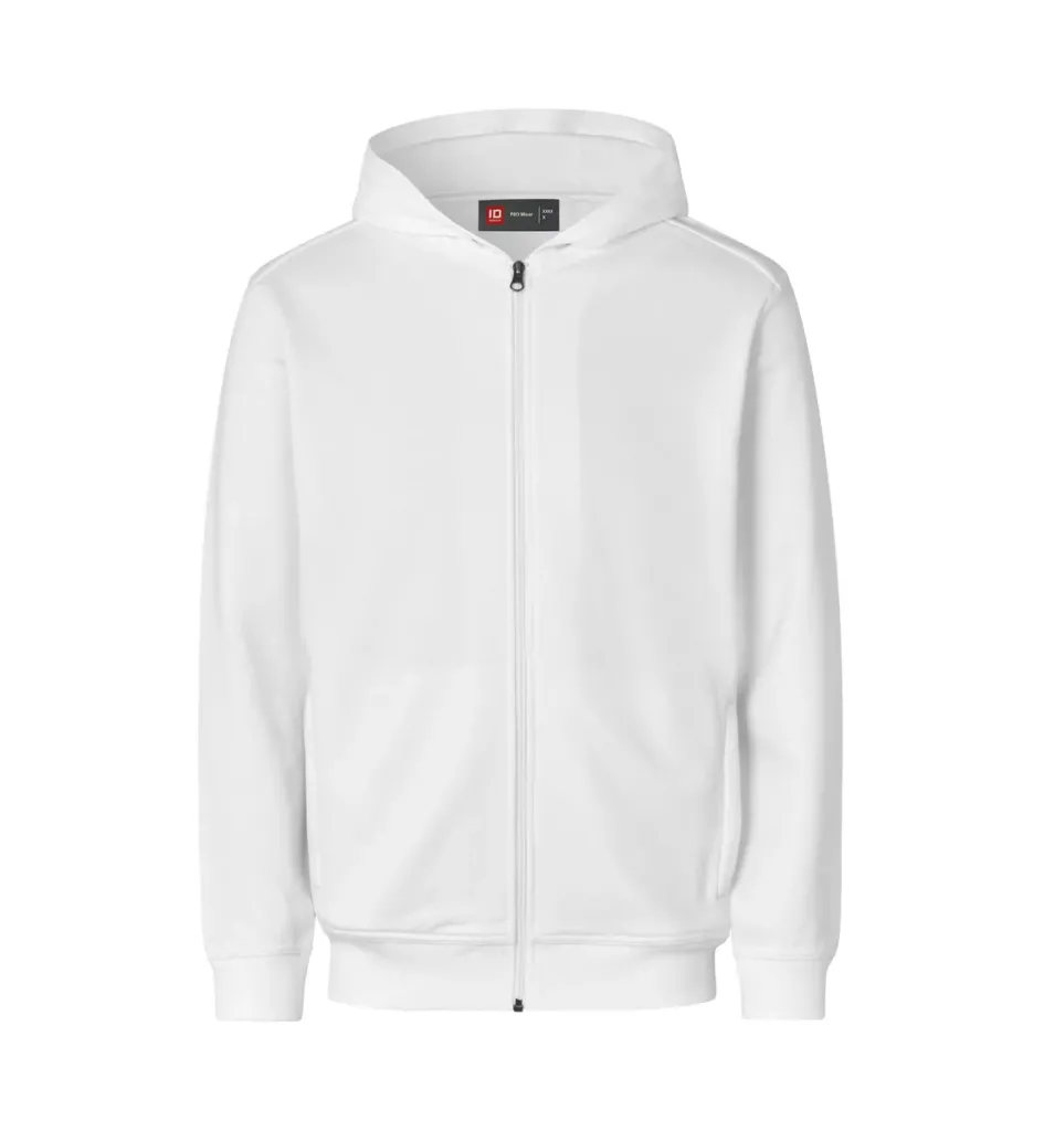 PRO Wear CARE sweatshirt · hoodie · ritssluiting – Wit