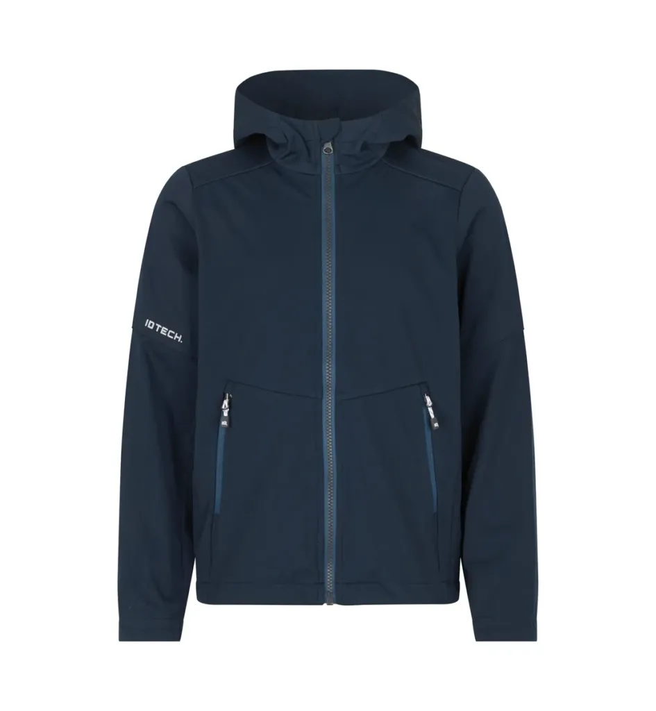Softshell jas · lichtgewicht · kinderen – Marine