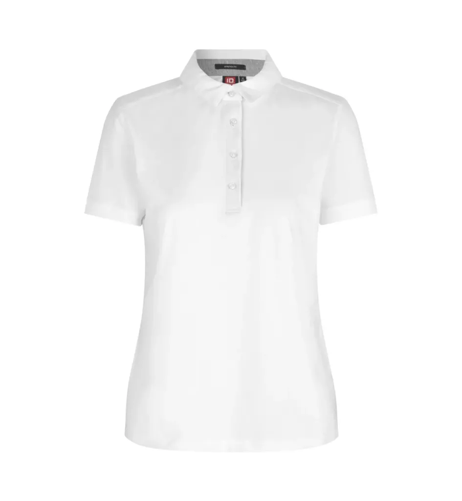 Business poloshirt · Jersey · dames – Wit
