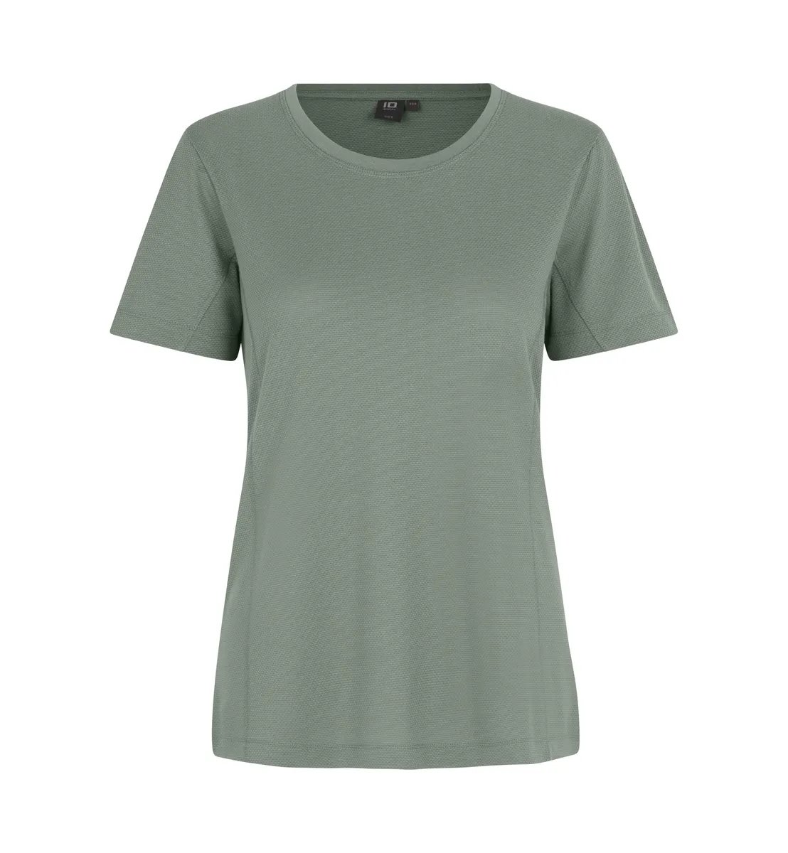 T-shirt Lyocell · dames – Stoffig Groen
