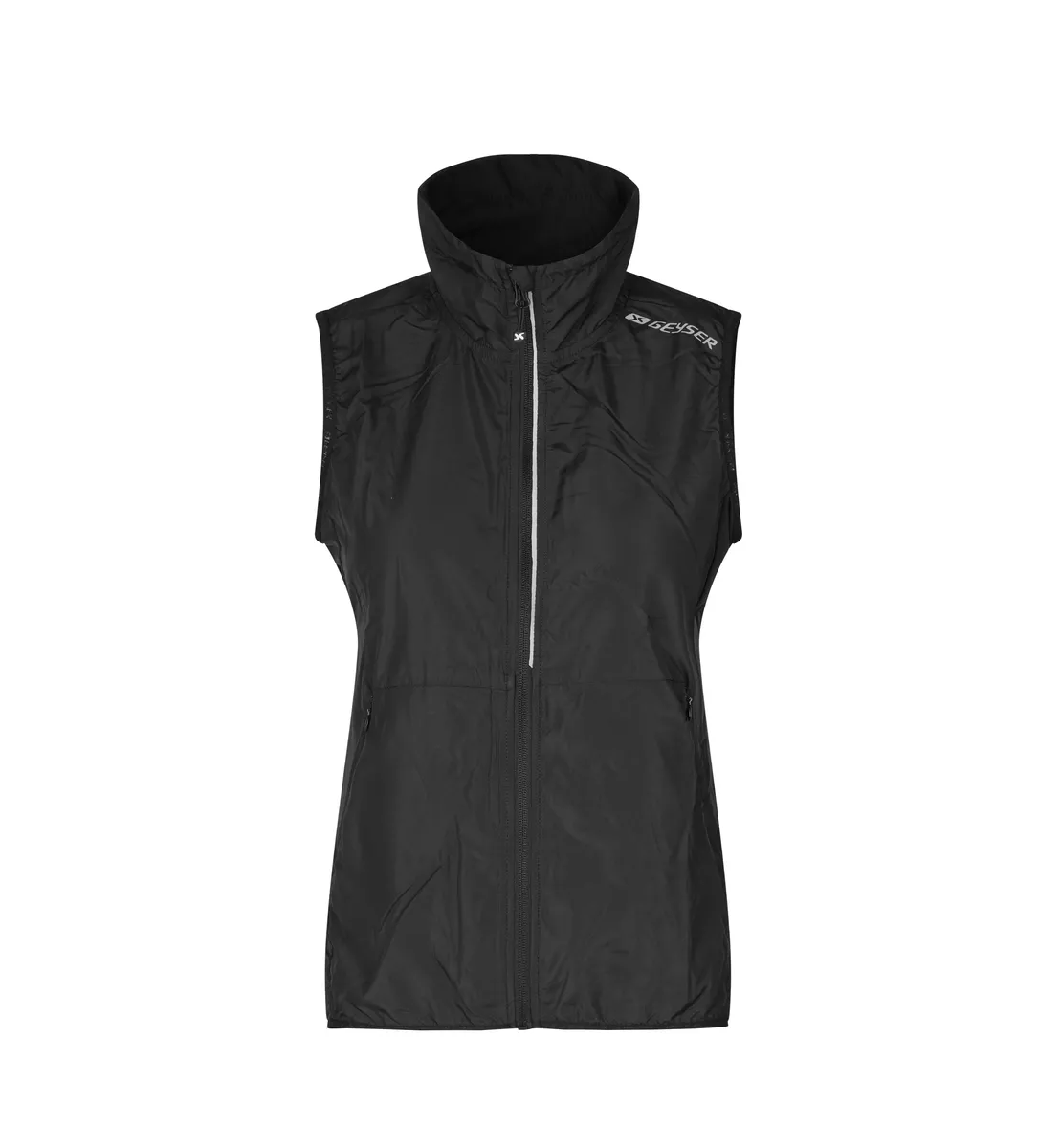 GEYSER running vest · light · dames – Zwart