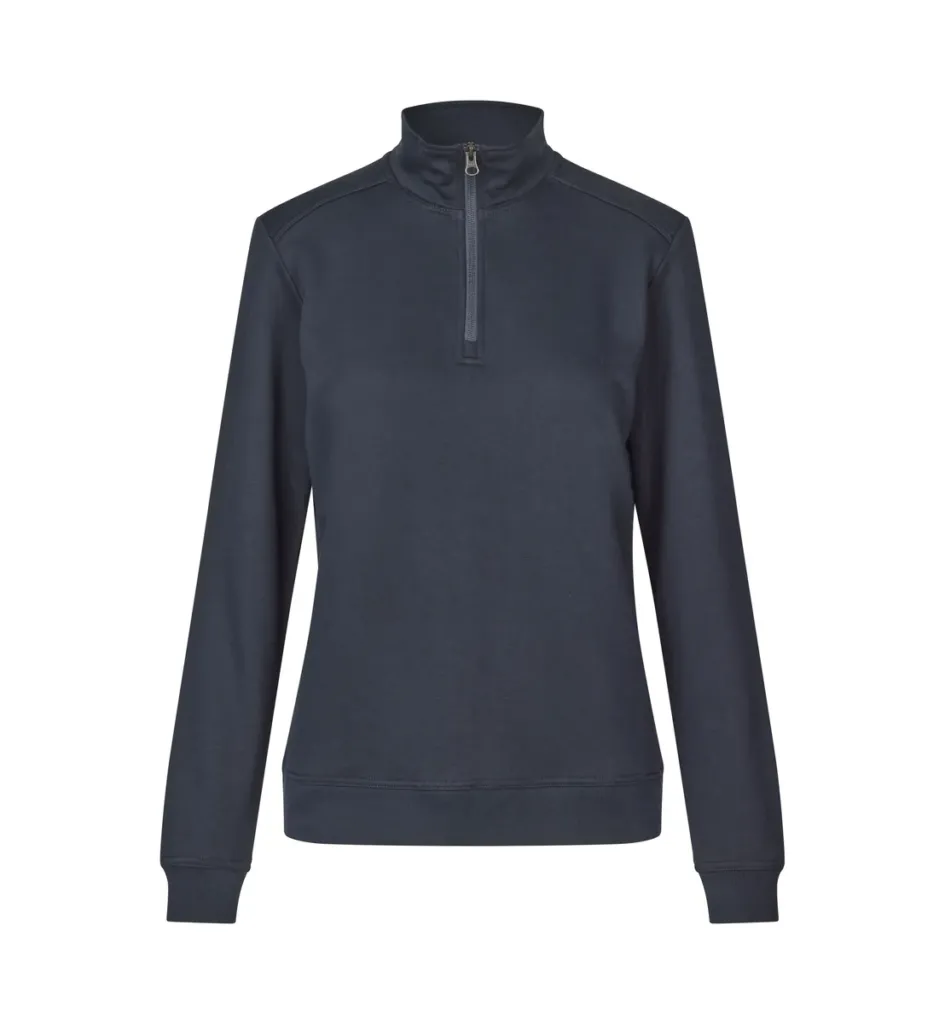 PRO Wear CARE sweat · ongeborsteld · ¼ ritssluitin – Marine