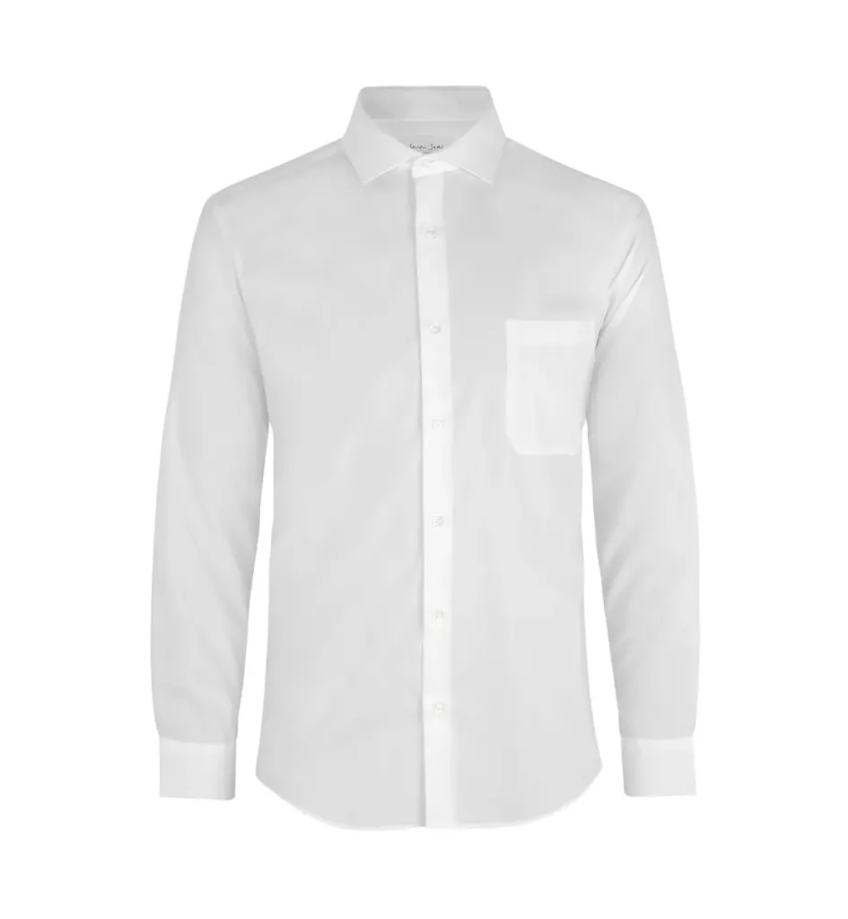 SEVEN SEAS Poplin · modern – Wit