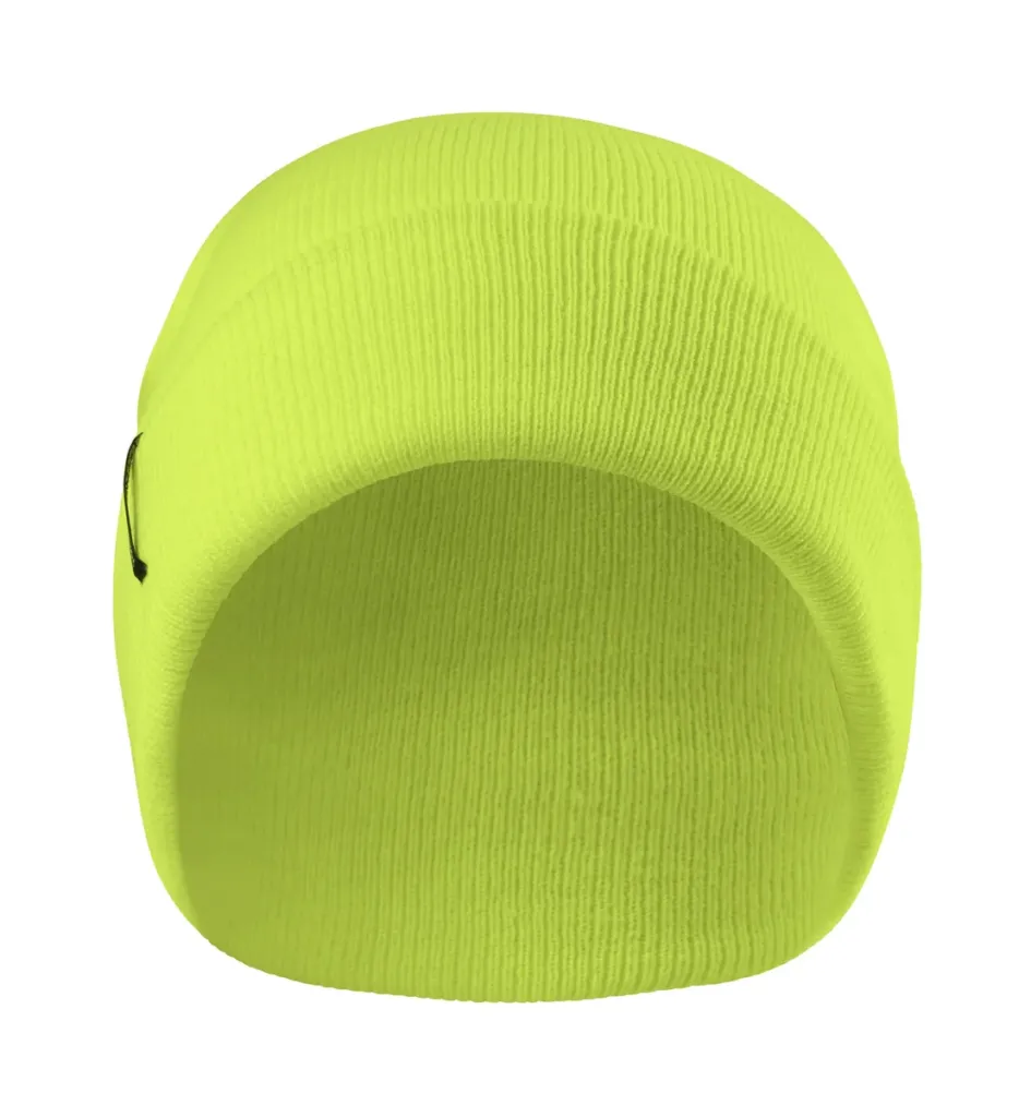 Gebreide muts – Fluorescerend Geel