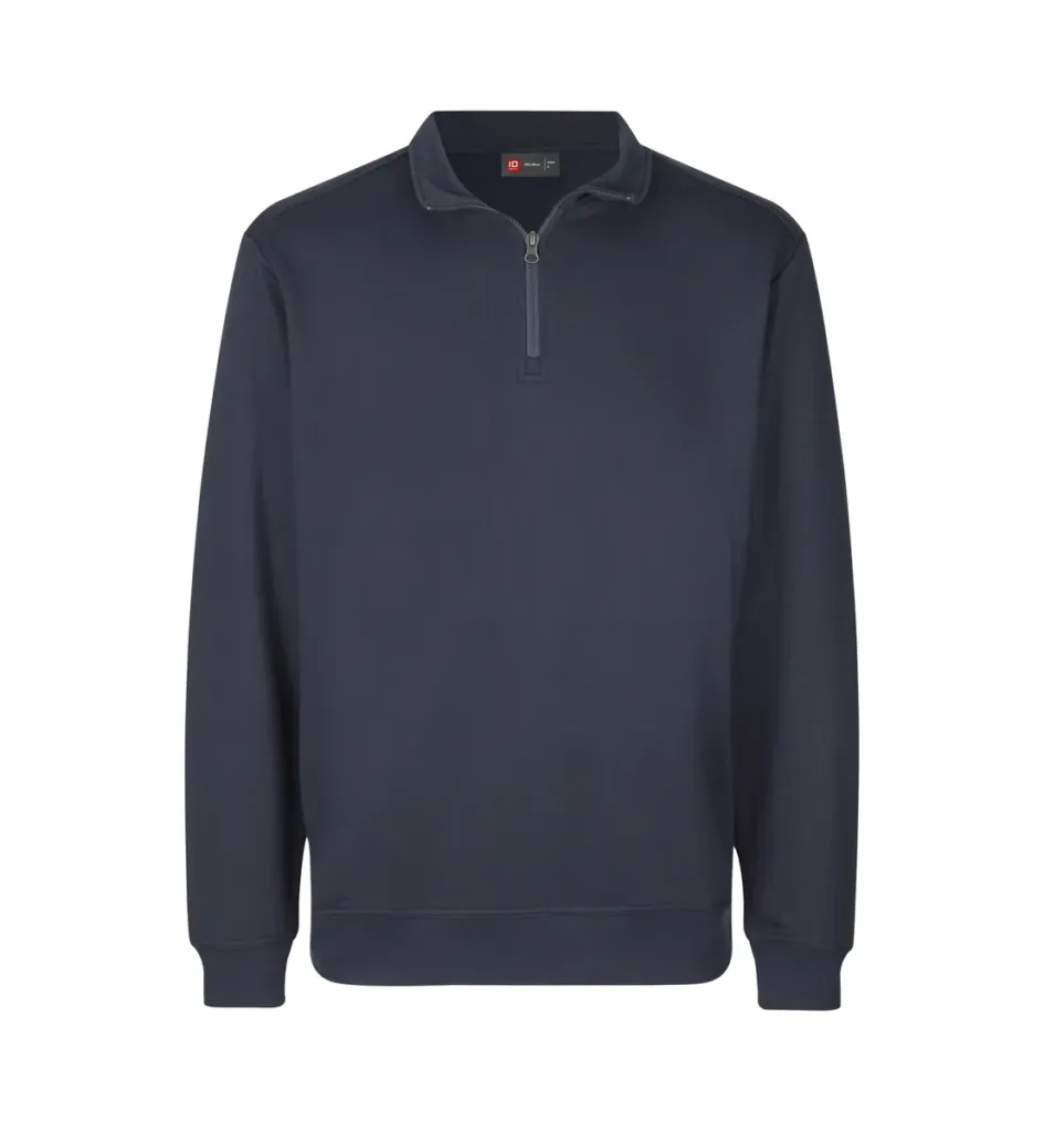 PRO Wear CARE sweat · ongeborsteld · ¼ ritssluitin – Marine