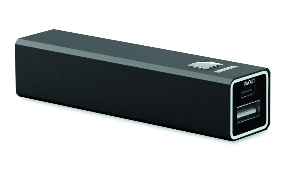 Poweraluc · Powerbank 2600 mAh – Zwart