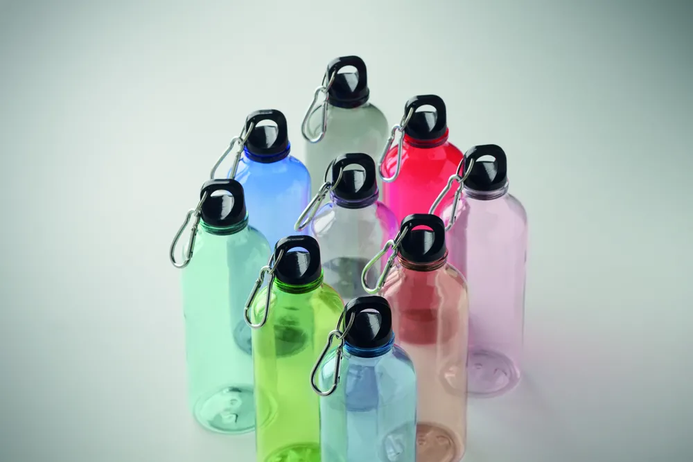 Moss Re500 · RPET fles 500ml – Transparant licht blauw