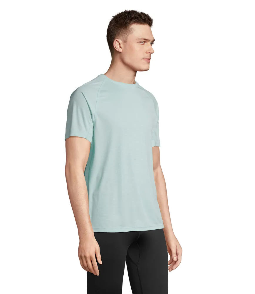 Vortex Raglan T-shirt – Arctic blue