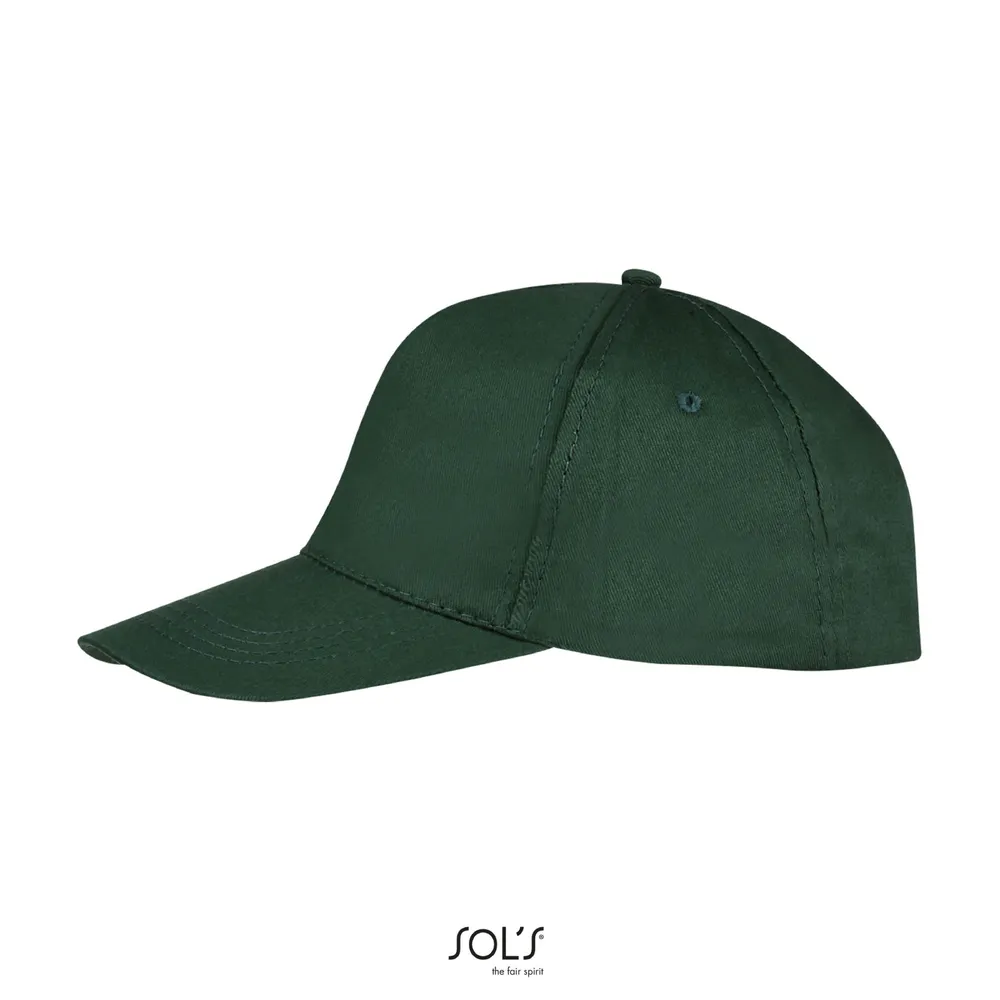 Buzz Five Panel Cap – Bosgroen