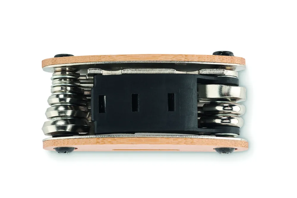 Mano · Zakformaat bamboe multi-tool – Hout