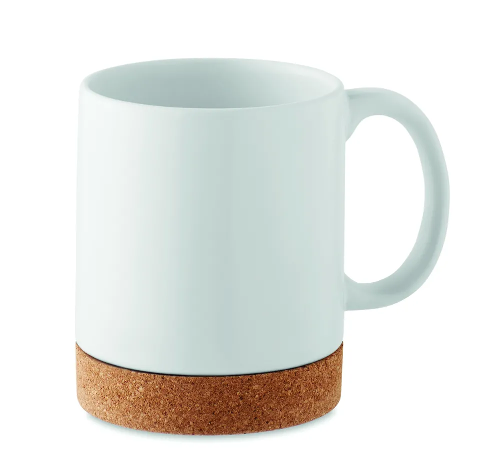 Karoo Sublim · Sublimatie keramische kurk mok – Wit