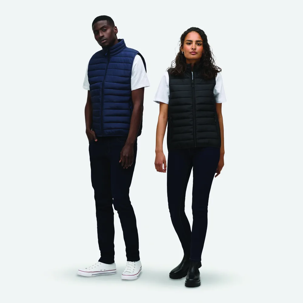 Stream Bw Women · Stream Dames Bodywarmer – Zwart