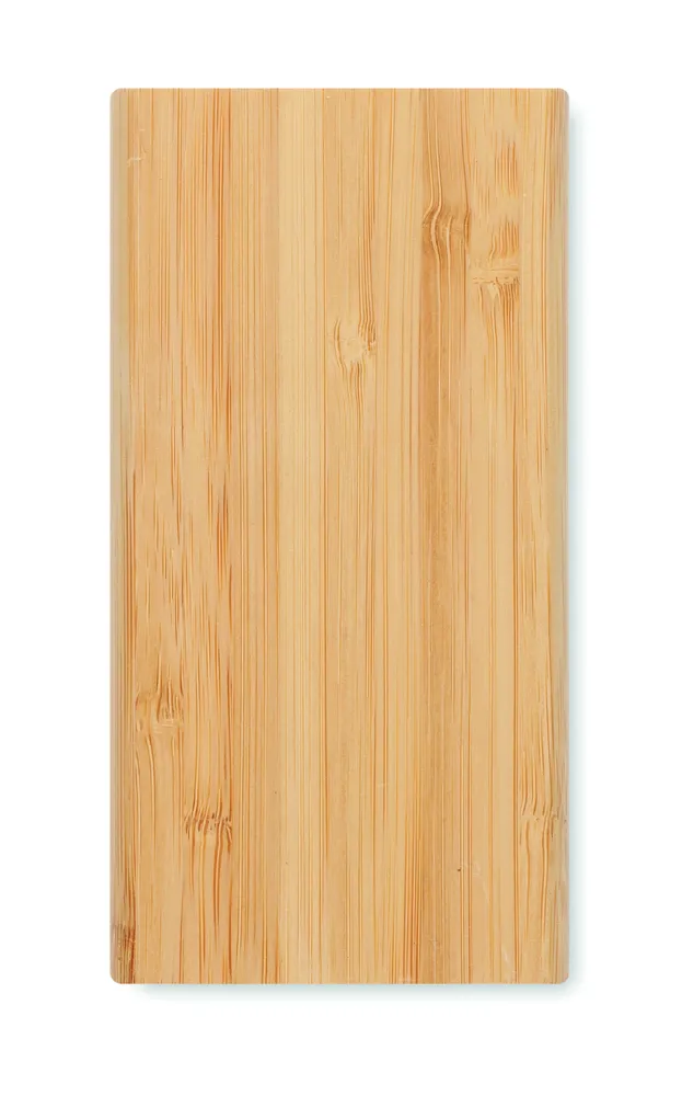 Arena C · Bamboe powerbank 6000 mAh – Hout