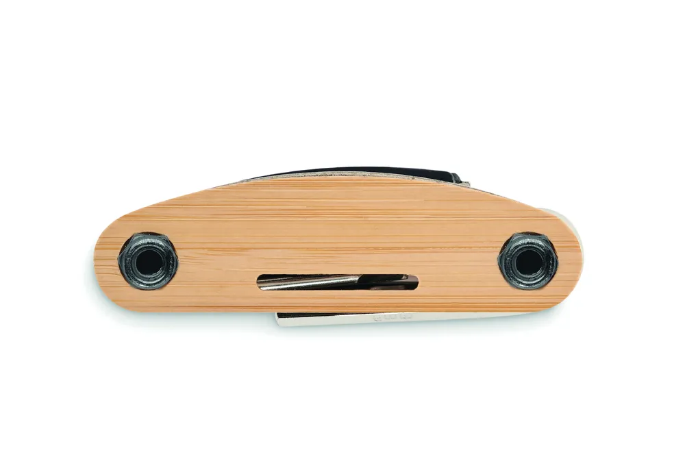 Mano · Zakformaat bamboe multi-tool – Hout