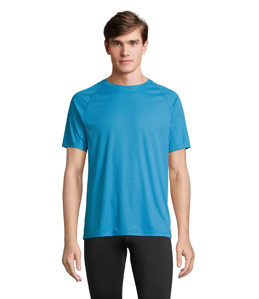 Vortex Raglan T-shirt – Aqua