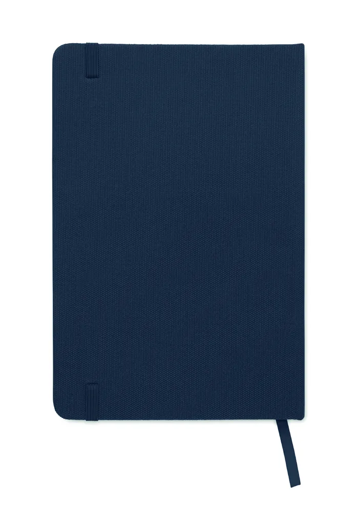 Note RPET · A5 notitieboek met RPET omslag – Marineblauw