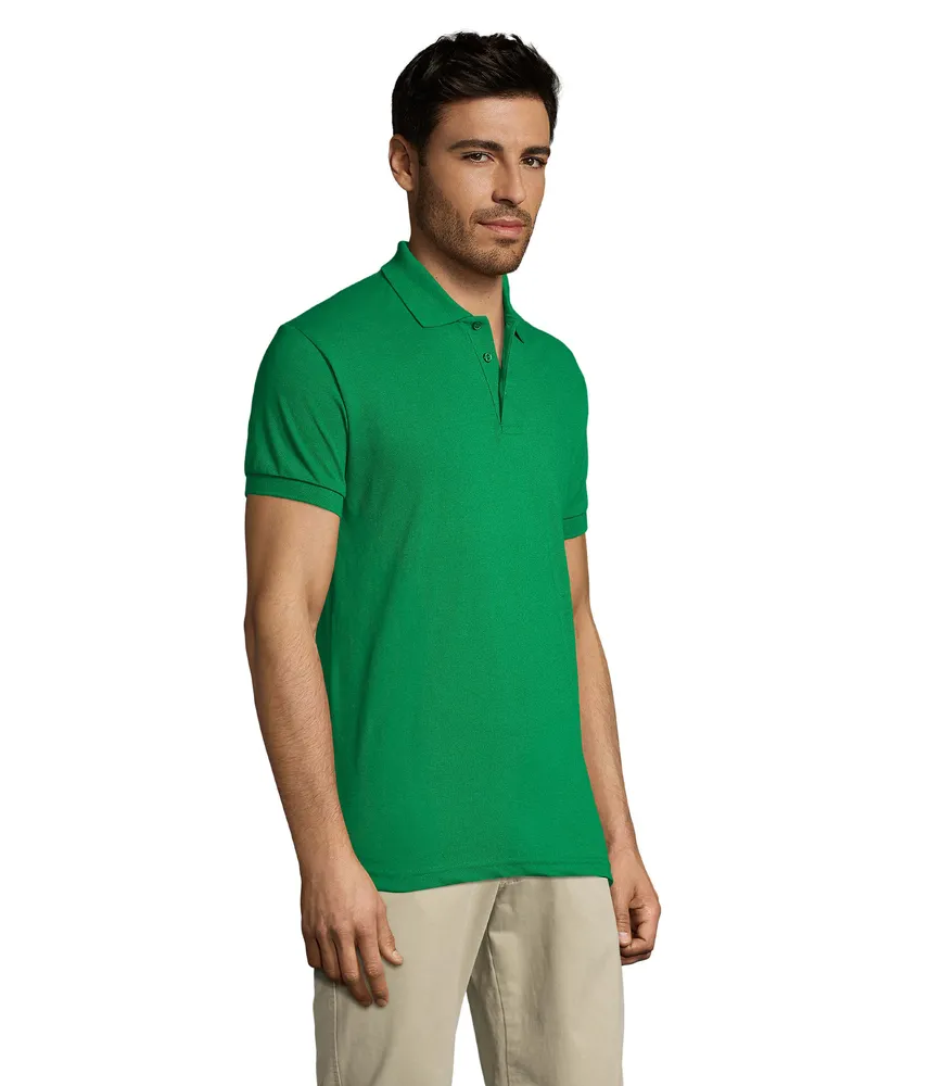 Prime Men · Prime heren polo 200g – Helder groen