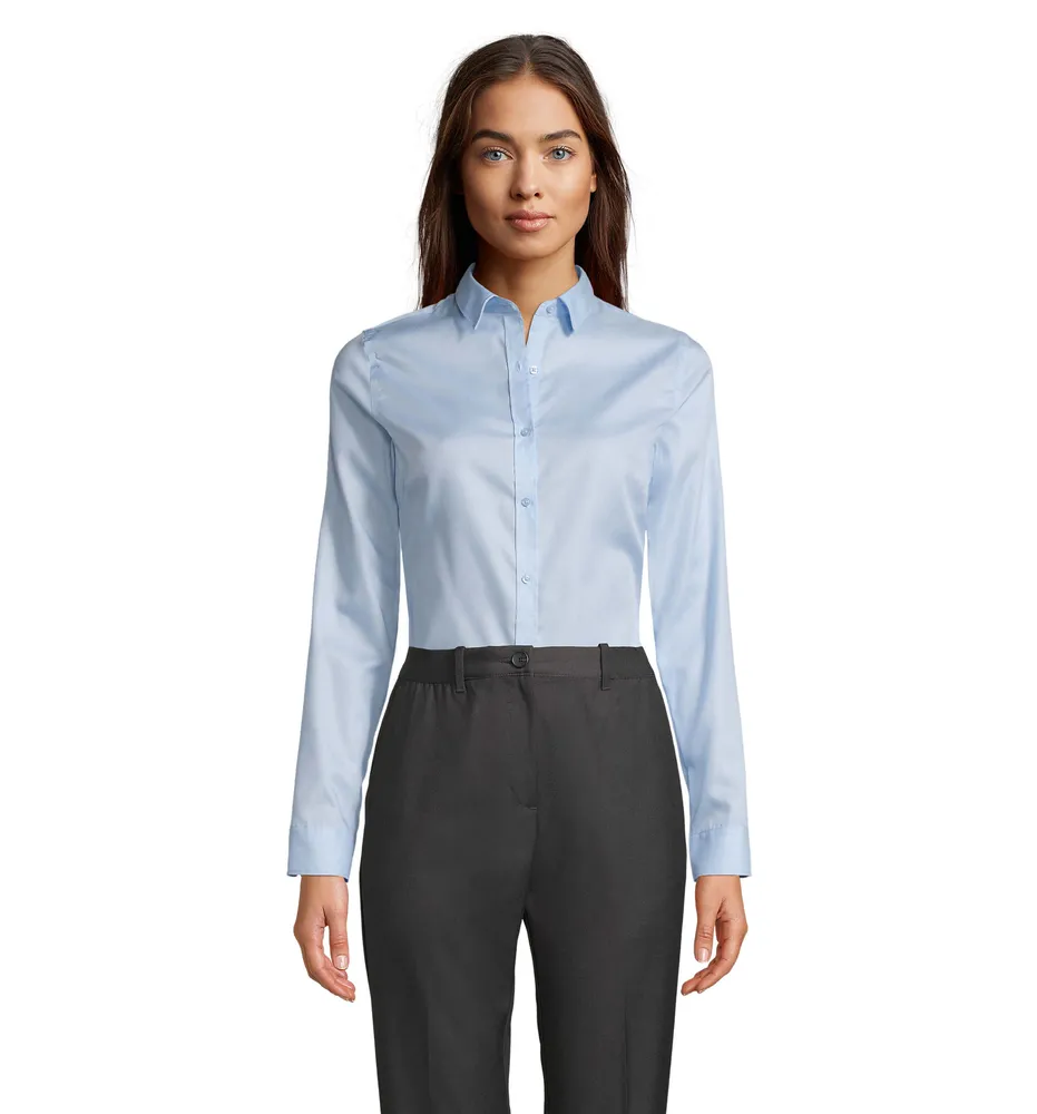 Blaise Women Shirt – Soft blue
