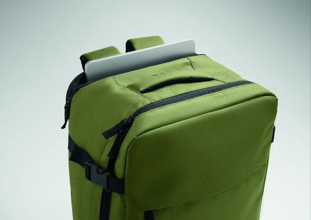 Aspen · Uitschuifbare cabin rugzak 20L – Legergroen