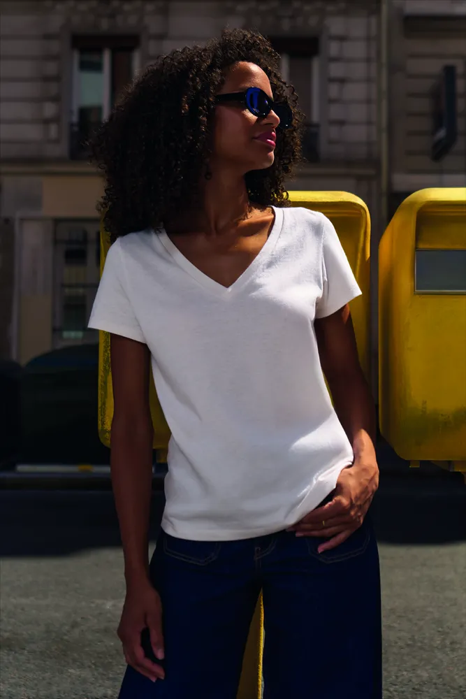 Regent V Women · Regent V T-shirt Women – Gebroken wit