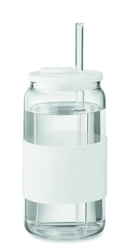 Borosip · Beker hoog borosilicaat 550ml – Wit