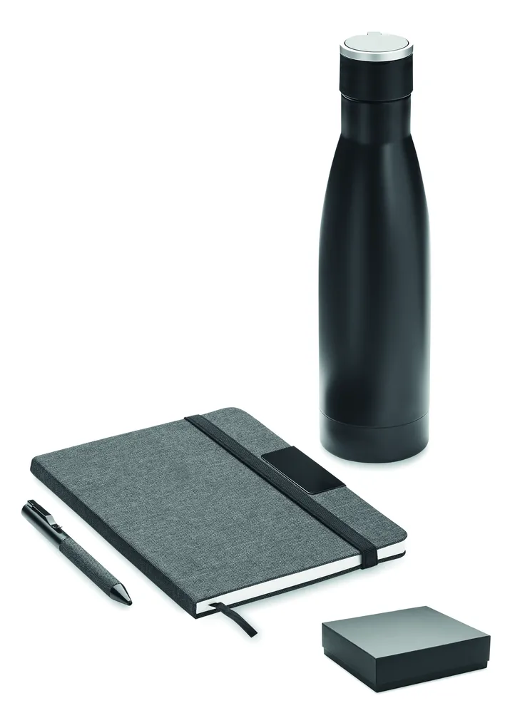 Yokoso · Luxe 3-delige geschenkset – Zwart