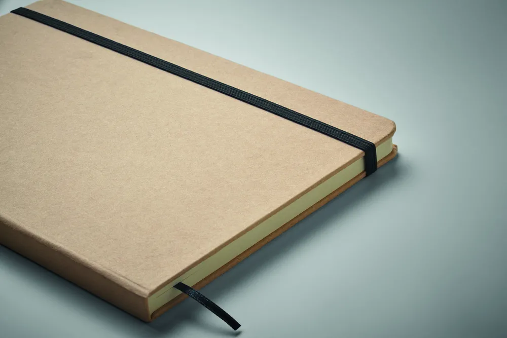 Route · Kleur onthullend A5 notitieboek – Zwart